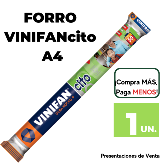 Forro VINIFANcito A4.