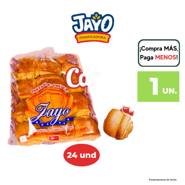 Pan caracol JAYO x 1und