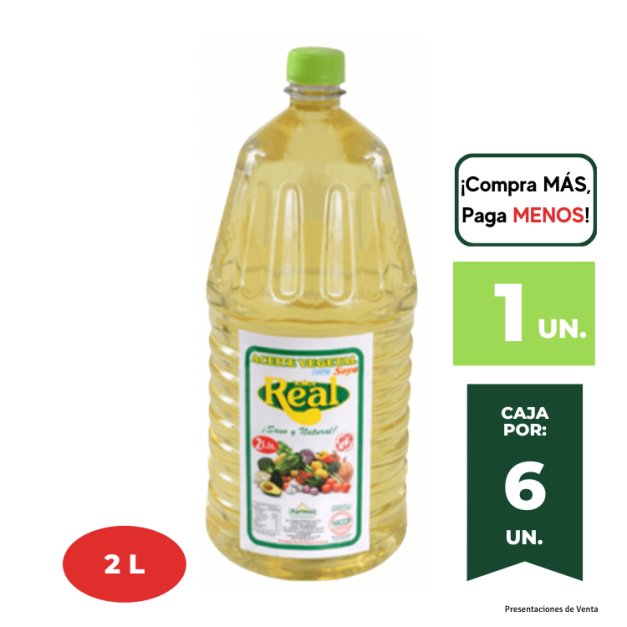 Aceite Vegetal PALMA REAL Galonera 2L.