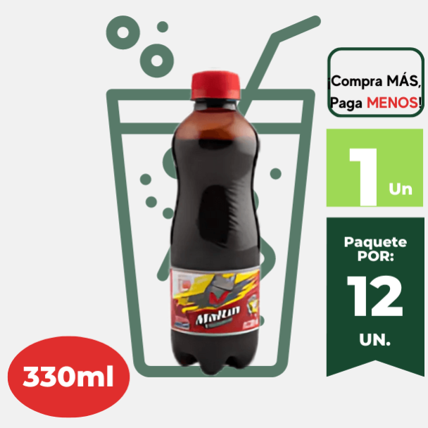 Bebida Refrescante MALTIN POWER Botella 330ml
