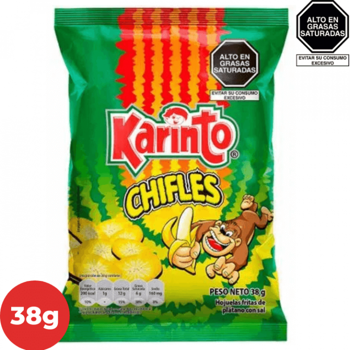 Chifles KARINTO Saladitos Bolsa 38g.