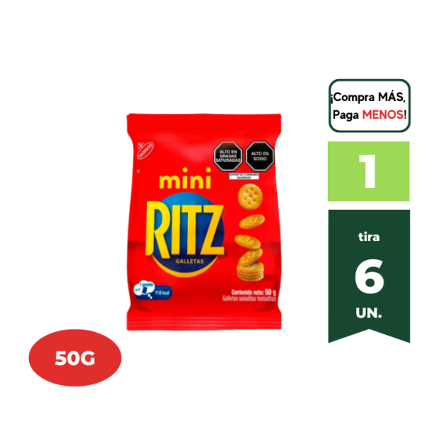 Galleta Mini RITZ Bolsa 50g