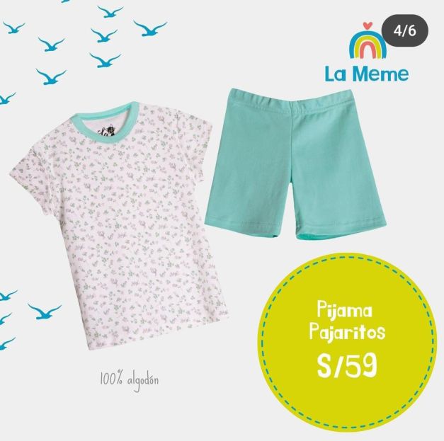 Pijama Pajaritos