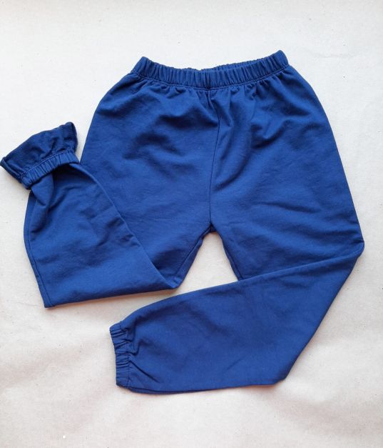 Jogger azul sin franela