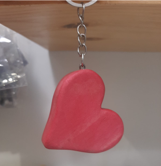 Llavero de corazón