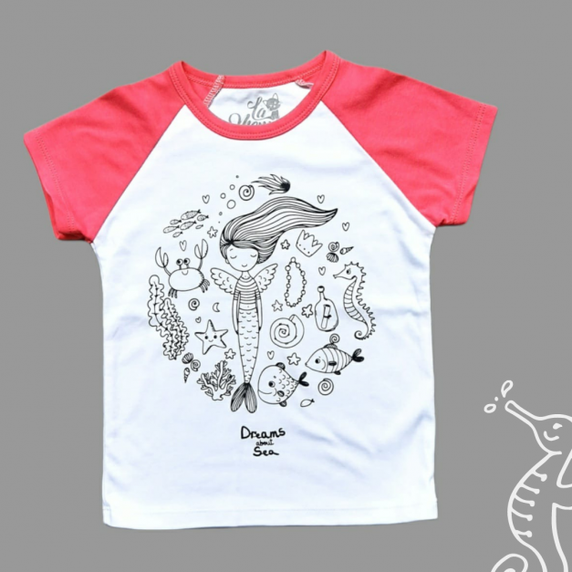 Polo Sirena para pintar