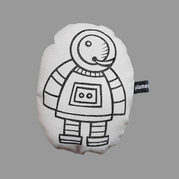 Mini cojín Astronauta