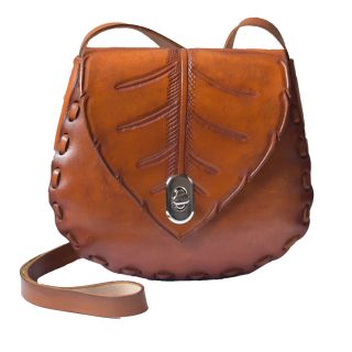 Cartera Tambor  Canela