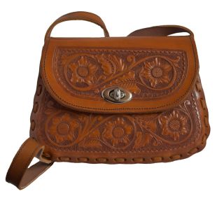 Cartera Tambor Caoba
