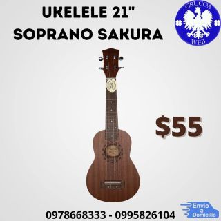 UKELELE 21" SOPRANO SAKURA