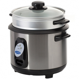 Olla Arrocera Inoxidable  1.5 Lt + Vaporera 