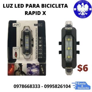 LUZ LED PARA BICICLETA - RAPID X