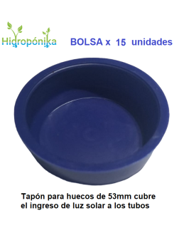 Tapón Plástico para tapar hueco de 51 A 54mm diámetro - Unidad