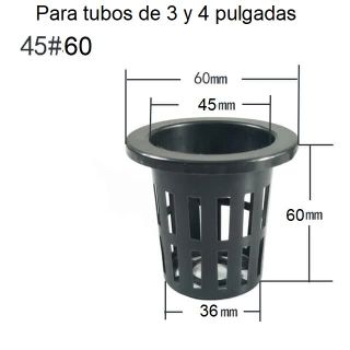 Canastilla para vegetales de hoja pequeños 45#60 Unidad