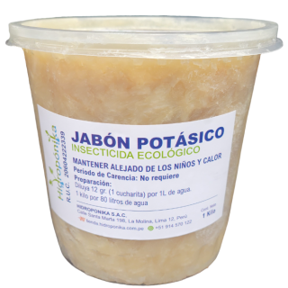 Jabón Potásico concentrado en pasta - 1 kilo (rinde para 80 litros disuelto para aplicar)