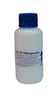 pH Up Hidroponika para solución nutritiva frasco con 100ml