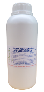 Agua Oxigenada 200 Volúmenes 1Kg