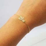 Pulsera Oro 18K Colibrí