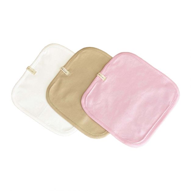 Pack 3 Babitas Blanco, Beige y Rosa