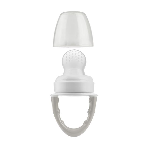 Alimentador de Silicona Fresh Firsts- color gris