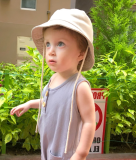 Gorro Bucket Hat Beige