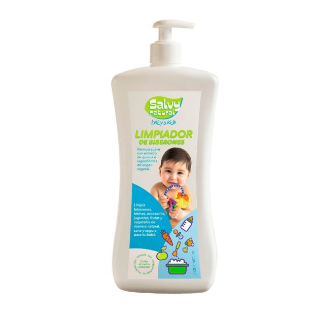 Limpiador de biberones & accesorios SALVI natural 1litro