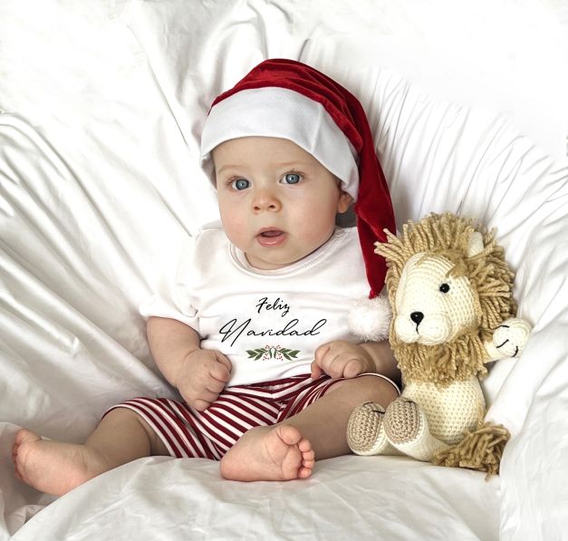 Pijama de Navidad bebés