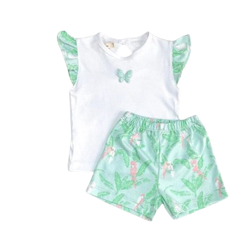 CONJUNTO BUTTERFLY - verde