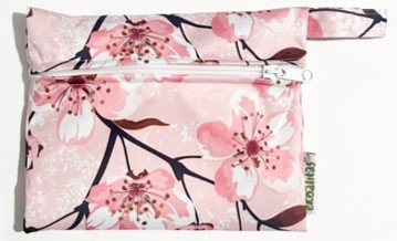 Protector de lactancia - Flor rosa - Rosa