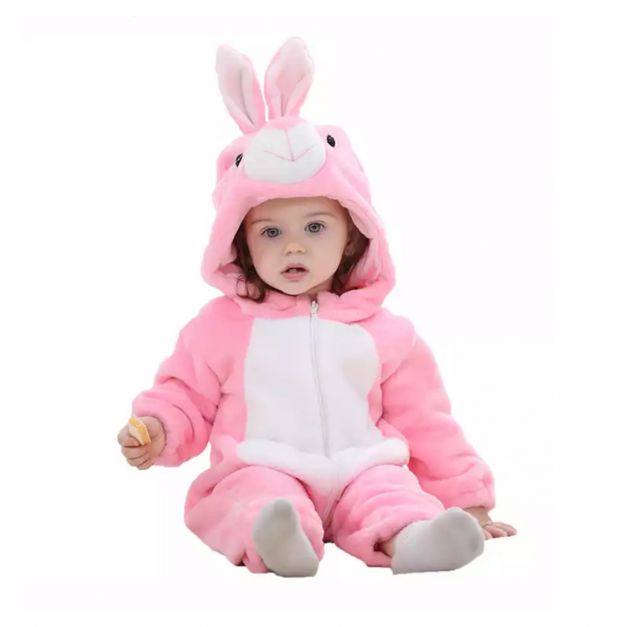 Disfraz pijama Conejito Rosa