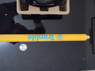 VARILLA DE POSTE DE 30CM PARA GPS DE ALUMINIO CON ROSCA 5/8