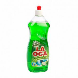 Lavavajilla Líquida La Oca Antibacterial Manzana Verde