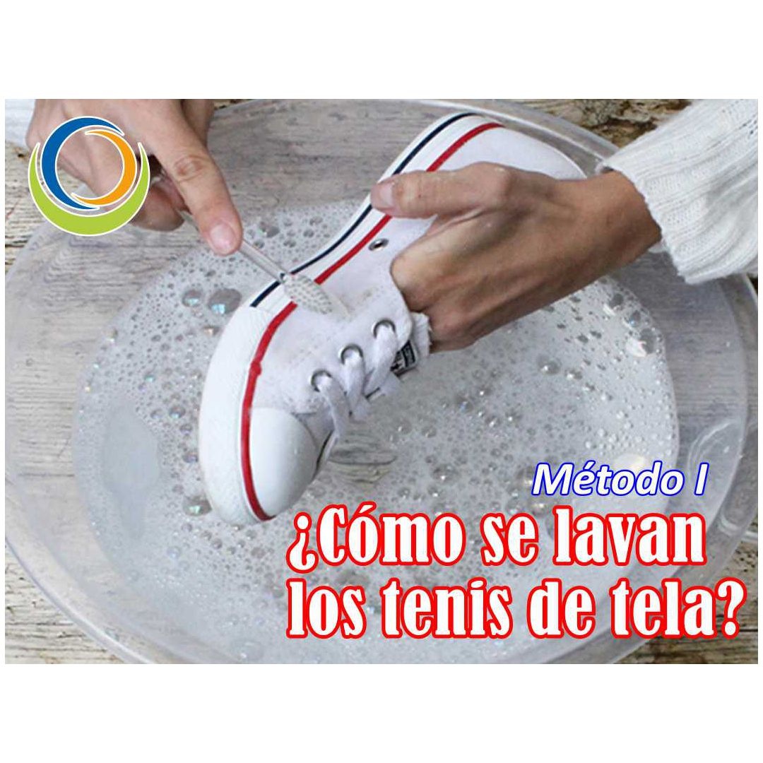 ¿Cómo se Lavan los tenis de tela? Método I