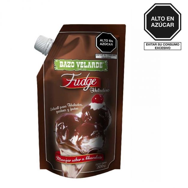 Fudge Heladero Bazo Velarde Doy Pack 200 g