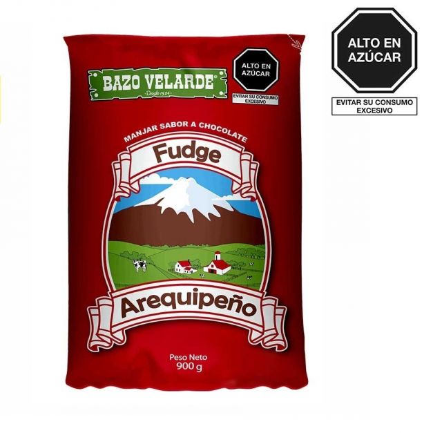 Fudge Arequipeño Bazo Velarde Bolsa 900 g