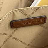 Crossbody Michael Kors Jet Set Brown Print Mk