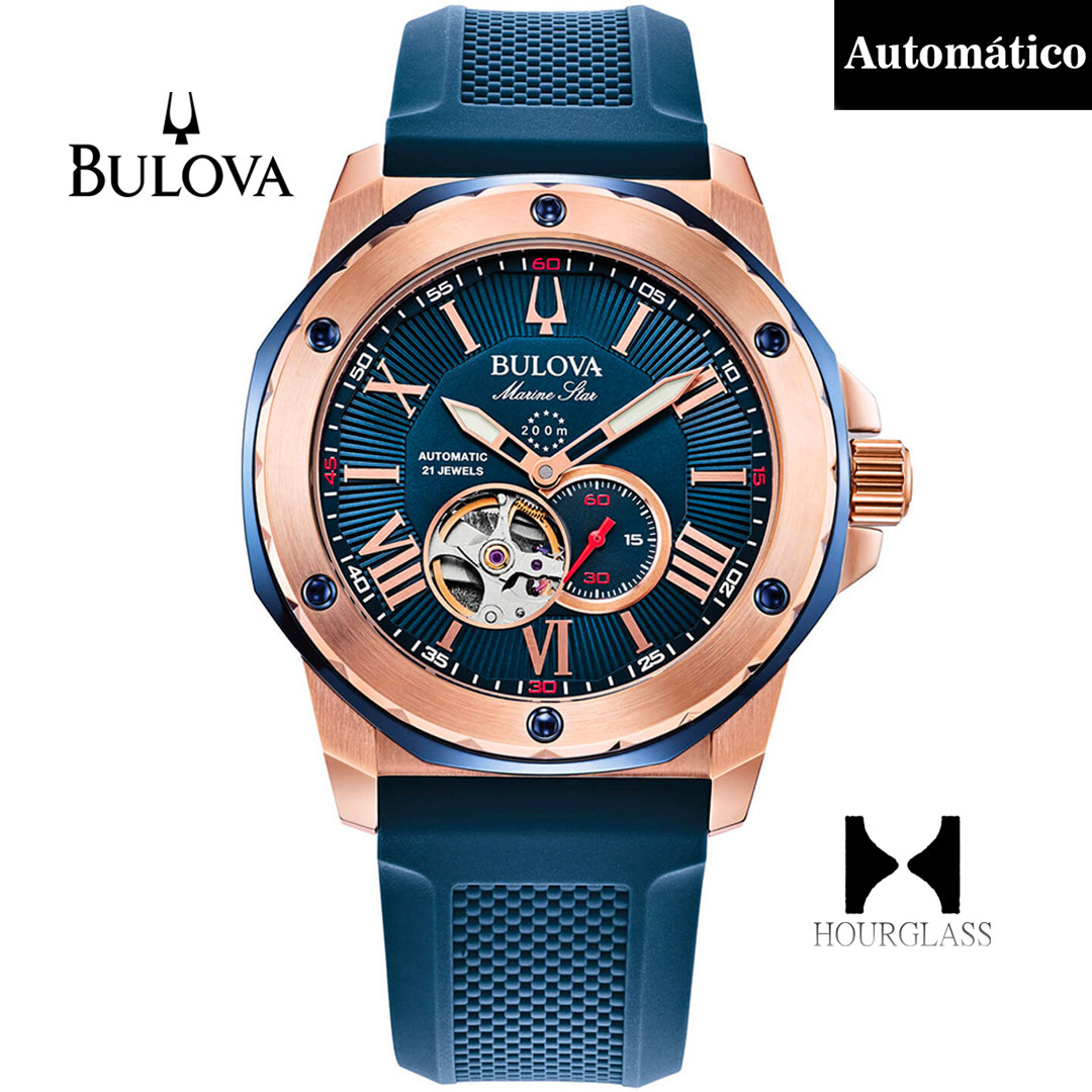Bulova Marine Star 98A227 Automático 45mm