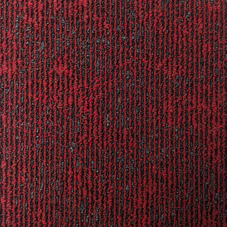 ALFOMBRA MODULAR ZEMBLA 50 X50 CM COLOR 22 ROJO - POR CAJA (5 m2)