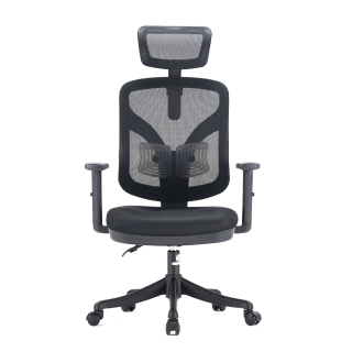 SILLA GIRATORIA ERGONOMICA EJECUTIVA NEW SMART BASE NYLON COLOR BLACK