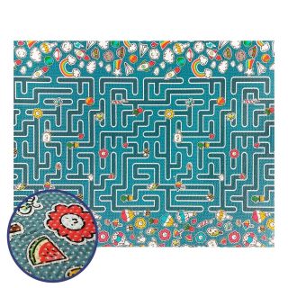 ALFOMBRA INFANTIL BRISA LABERINTO DE 1.00 X 1.30MTS