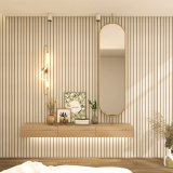 14 WALL PANEL WPC CARVALO (1 CAJA) + 5 PEGAMENTO M730