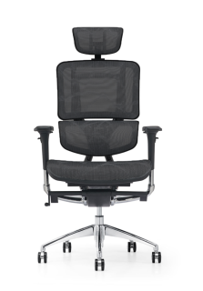 SILLA GIRATORIA ERGONOMICA PRESIDENTE DUBAI COLOR BLACK