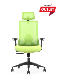 SILLA GIRATORIA ERGONOMICA EJECUTIVA ATENAS COLORS DARK GREEN - PRODUCTO DE EXHIBICIÓN