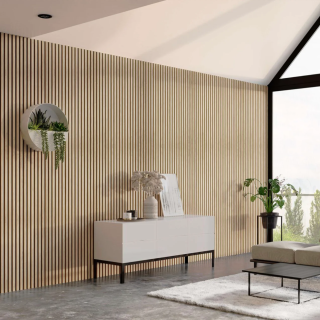WALL PANEL WPC  PARA INTERIOR COLOR CARVALO - 2.80X16CM