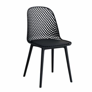 SILLA DE COMEDOR CARTAGENA COLOR NEGRO
