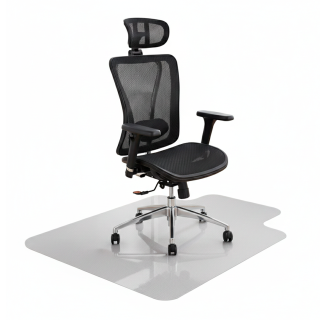 SILLA LONDRES BLACK +PROTECTOR DE PISO TRANSPARENTE