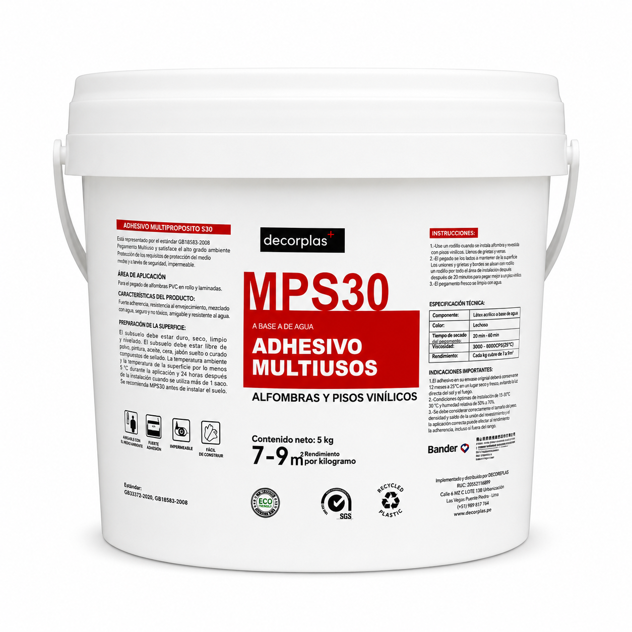 PEGAMENTO MODULAR (5 KG) - MPS30 DECORPLAS