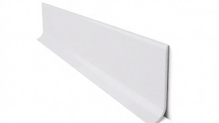 ZOCALOS VINIL BLANCO DE 4" - METRO LINEAL