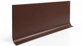 ZOCALOS VINIL MARRON DE 4" - METRO LINEAL