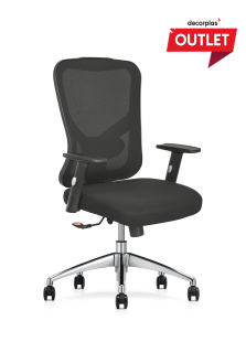 SILLA GIRATORIA OPERATIVA ATLANTA COLOR BLACK - 2